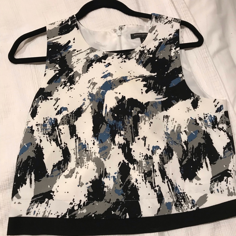 Canvas print crop top